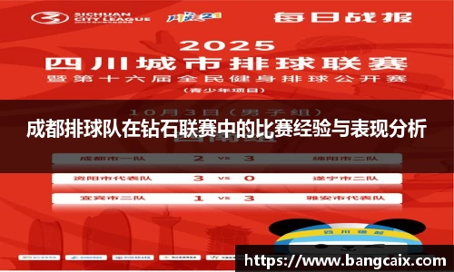 成都排球队在钻石联赛中的比赛经验与表现分析
